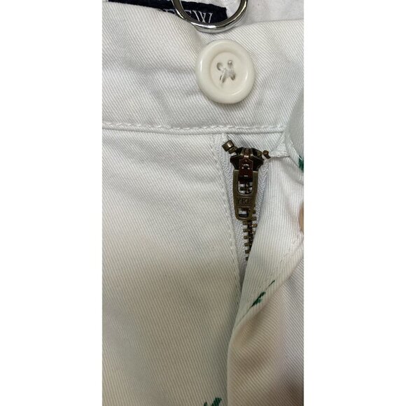 J Crew Gramercy Mens 33 Bermuda Shorts White Pineapple Print Golf Athleisure - Picture 5 of 15